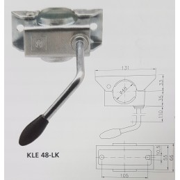 Wheel clamp holder fi48 supports tow truck trailer