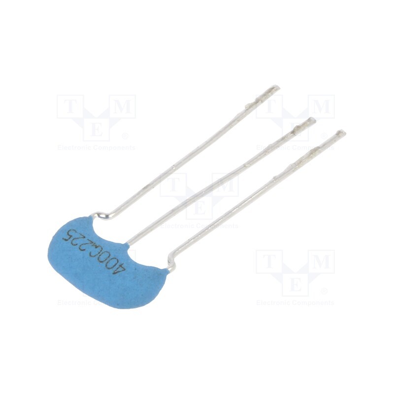 10 pcs x MURATA - CSTLS4M00G56-A0 - Resonator: ceramic, 4MHz, THT, 8x3x5.5mm, Tol: ±0.5%, -20÷80°C, 47pF