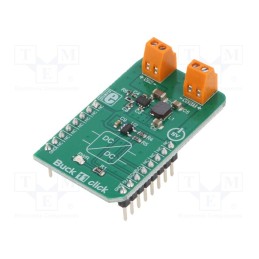 1 pcs x MIKROE - BUCK 11 CLICK - Click board, DC/DC converter, I2C, LMR36015, prototype board