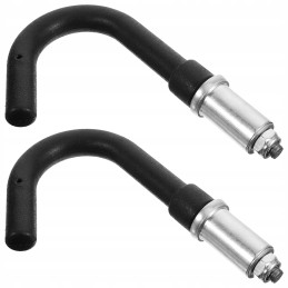 Hooks for a telescopic ladder