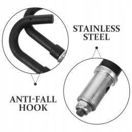 Roof hooks for telescopic ladder