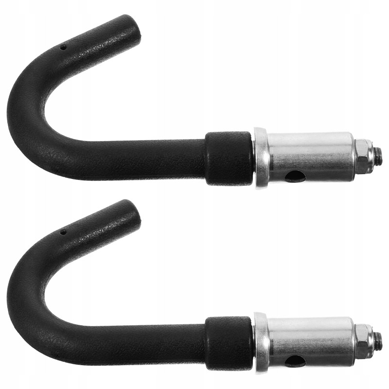 Telescopic ladder hooks for ladder on the roof