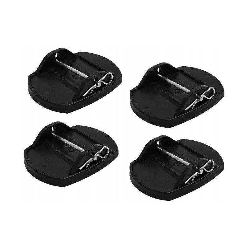 carbest trailer leg pads 4 pcs