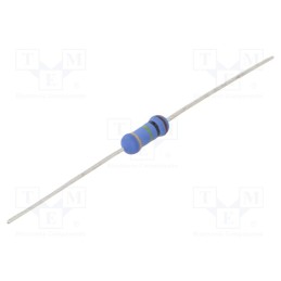 10 pcs x TE Connectivity - 1-1625885-1 - Resistor: metal oxide, 100kΩ, 1W, ±5%, Ø3.5x10mm, -55÷155°C