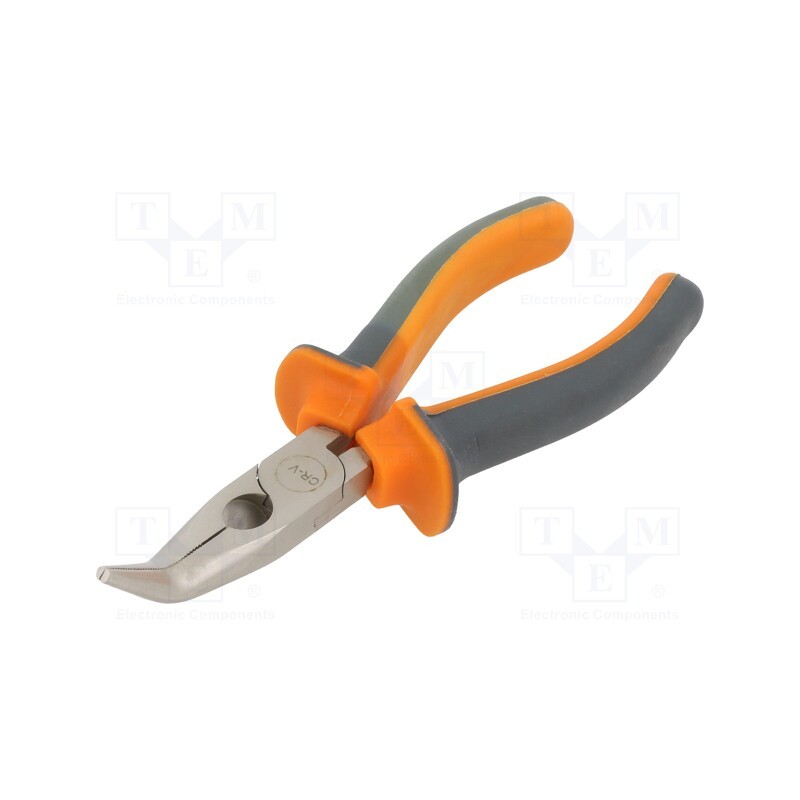 1 pcs x PG TOOLS - PGT453 - Pliers, for gripping and cutting,curved,universal, 160mm