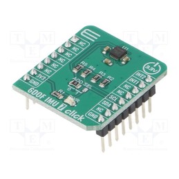 1 pcs x MIKROE - 6DOF IMU 7 CLICK - Click board, accelerometer,gyroscope, I2C, ICM-20649, 3.3VDC