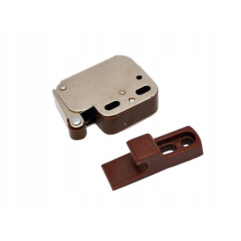 Pressure lock for mini latch trailer door flaps