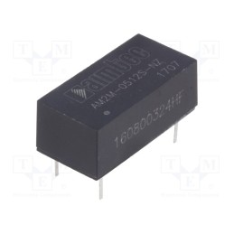 1 pcs x AIMTEC - AM2M-0512S-NZ - Converter: DC/DC, 2W, Uin: 4.5÷5.5V, Uout: 12VDC, Iout: 167mA, DIP14