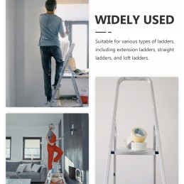 Telescopic ladder hooks, heavy-duty ladder