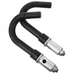 Telescopic ladder hooks, heavy-duty ladder