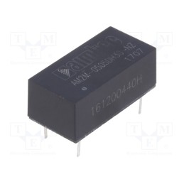 1 pcs x AIMTEC - AM2M-0505DH30-NZ - Converter: DC/DC, 2W, Uin: 4.5÷5.5V, Uout: 5VDC, Uout2: -5VDC, DIP14