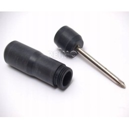 Tourist safe for a camper, storage compartment, screwdriver