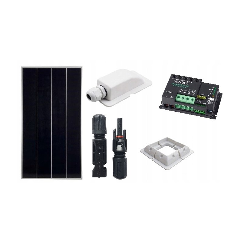 Solar kit for a camper trailer, 170w panel