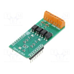 1 pcs x MIKROE - OPTO 3 CLICK - Click board, isolator, GPIO, TLP241A, prototype board