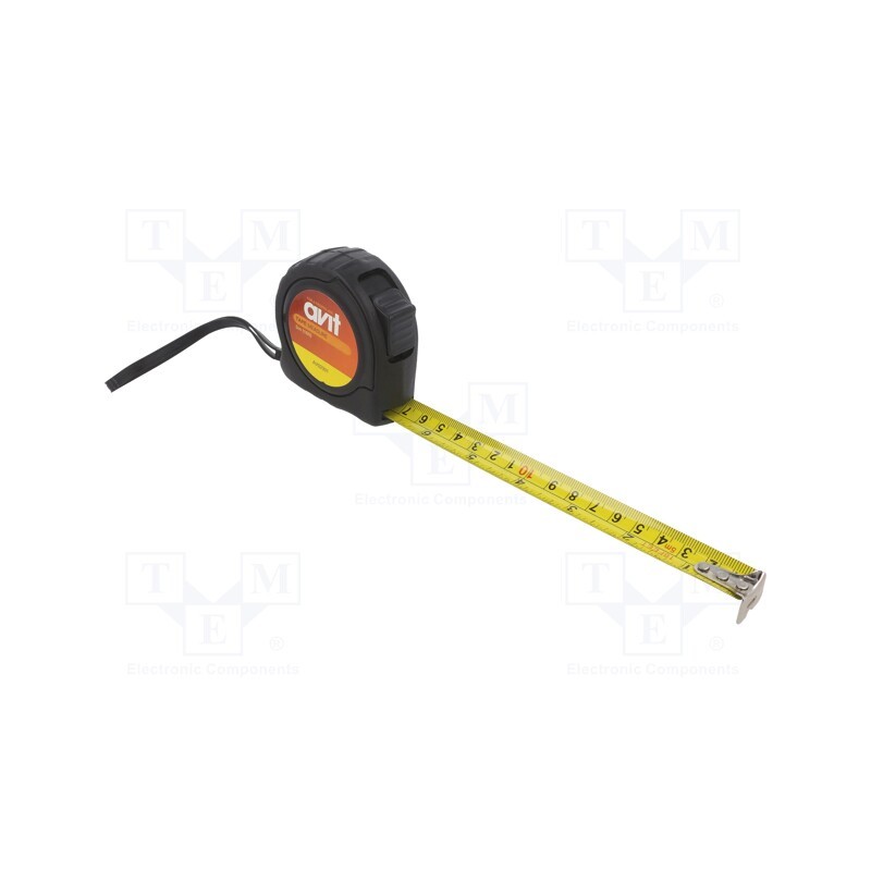 1 pcs x AVIT - AV02001 - Measuring tape, L: 5m