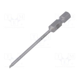 1 pcs x PHOENIX CONTACT - SF-BIT-SL 0,45X2,4-70 - Screwdriver bit, slot, 2,4x0,45mm, Overall len: 70mm