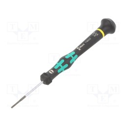 1 pcs x WERA - 5118002001 - Screwdriver, slot, precision, 1,5x0,23mm, Blade length: 40mm