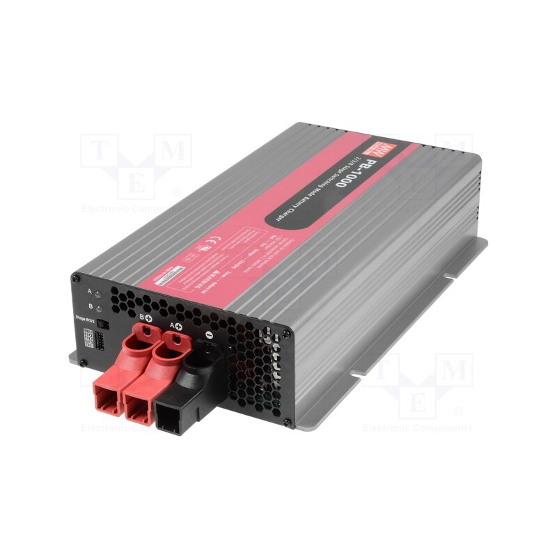 1 pcs x MEAN WELL - PB-1000-48 - Charger: for rechargeable batteries, acid-lead, 17.4A, 60÷175Ah