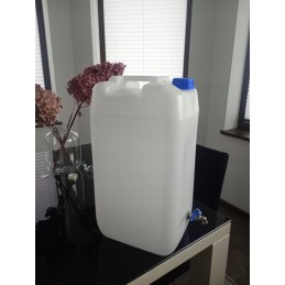Banka water canister container, 30l, white