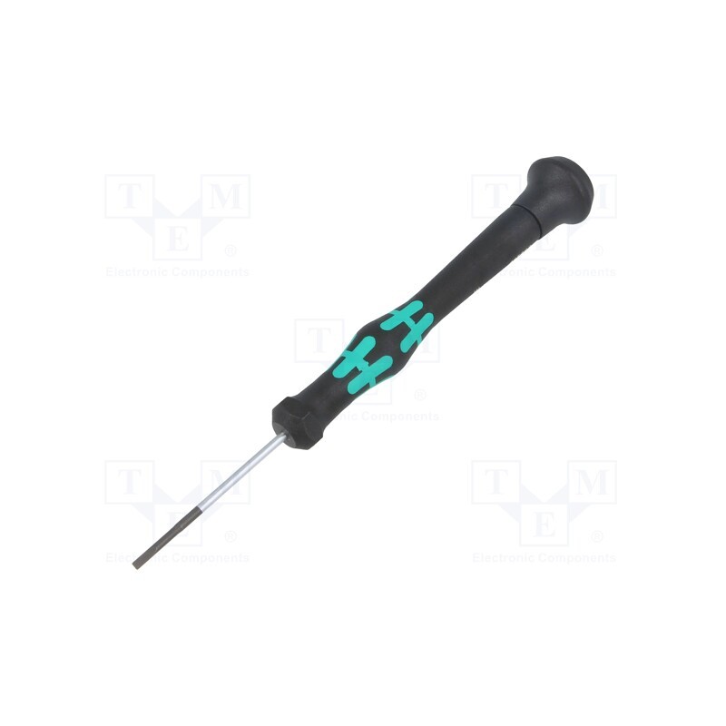 1 pcs x WERA - 5117993001 - Screwdriver, slot, precision, 1,8x0,3mm, Kraftform Micro