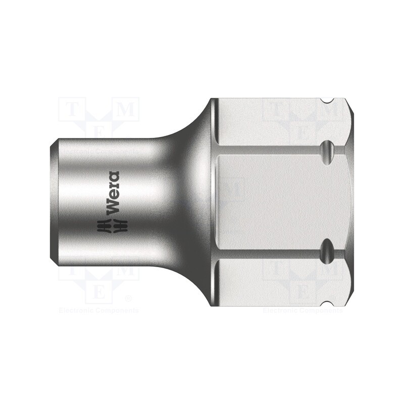 1 pcs x WERA - 5003675001 - Socket, 6-angles,socket spanner, HEX 12mm, 1/4', 18mm
