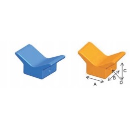 100x100 bow roller bow bow blue pu