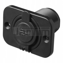 Double socket 2x usb built-in 3100ma 12v 24v