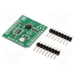 1 pcs x MIKROE - ACCEL 2 CLICK - Click board, accelerometer, I2C,SPI, LIS3DSH, prototype board