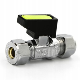 Single 8mm gasbank quick-closing valve