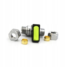 Single 8mm gasbank quick-closing valve