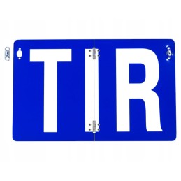 Information board, large, foldable truck, 39x25