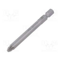 1 pcs x PHOENIX CONTACT - SF-BIT-PZ 2-70 - Screwdriver bit, Pozidriv®, Overall len: 70mm