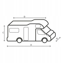 Camper cover 12m 600 650