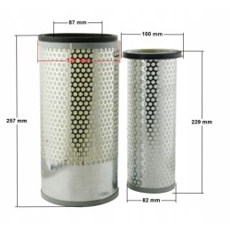 Air filter forklift hc hangcha diesel