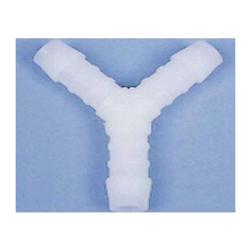 Water pipe connector, Y-connector, 12mm