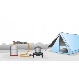 Gas pressure reducer 30 mbar 1kg h