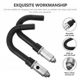 Hooks for ladders extending telescopic stabilizers