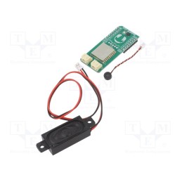 1 pcs x MIKROE - SPEAKUP 3 CLICK - Click board, speech recognition, I2C,SPI,UART, VC02, 3.3VDC,5VDC
