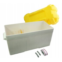 Battery compartment compartments in a Haba trailer