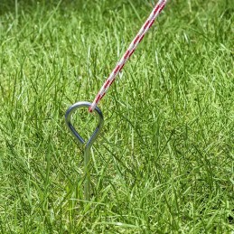 19cm tent peg pins with eyelet