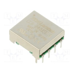 1 pcs x TDK-LAMBDA - CC6-2403SF-E - Converter: DC/DC, 6W, Uin: 24V, Uout: 3.3VDC, Iout: 1.2A, DIP7, THT