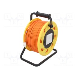 1 rol x LOGILINK - CQ5090S - Wire, S/FTP, 7a, solid, Cu, LSZH, orange, 90m, Øcable: 8.2mm