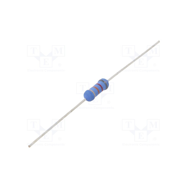 10 pcs x TE Connectivity - 5-1625885-7 - Resistor: metal oxide, 82kΩ, 1W, ±5%, Ø3.5x10mm, -55÷155°C