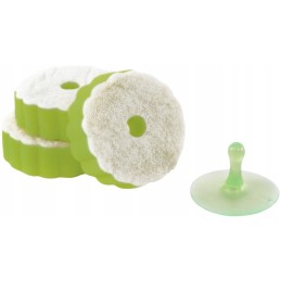 Dishwashing sponge with suction cup camp4 3 pcs