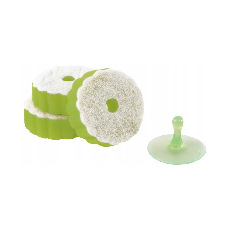 Dishwashing sponge with suction cup camp4 3 pcs