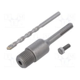 1 pcs x MEGA - 82985 - Hole saw adapter, 100mm, SDS-Plus®