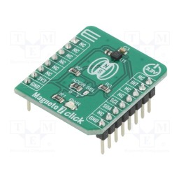 1 pcs x MIKROE - MAGNETO 7 CLICK - Click board, magnetic field sensor, I2C, BM1422AGMV, 3.3VDC