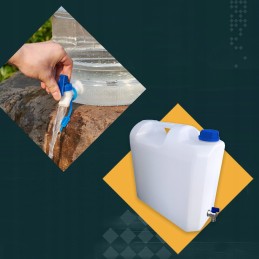 Water container 20l banka canister with tap hq