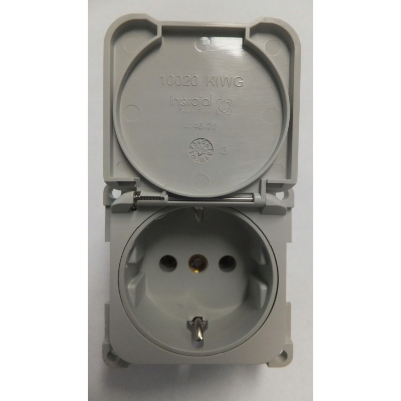 230v socket with flap for a fawo camper trailer