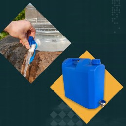 Canister water tank container with tap 20l